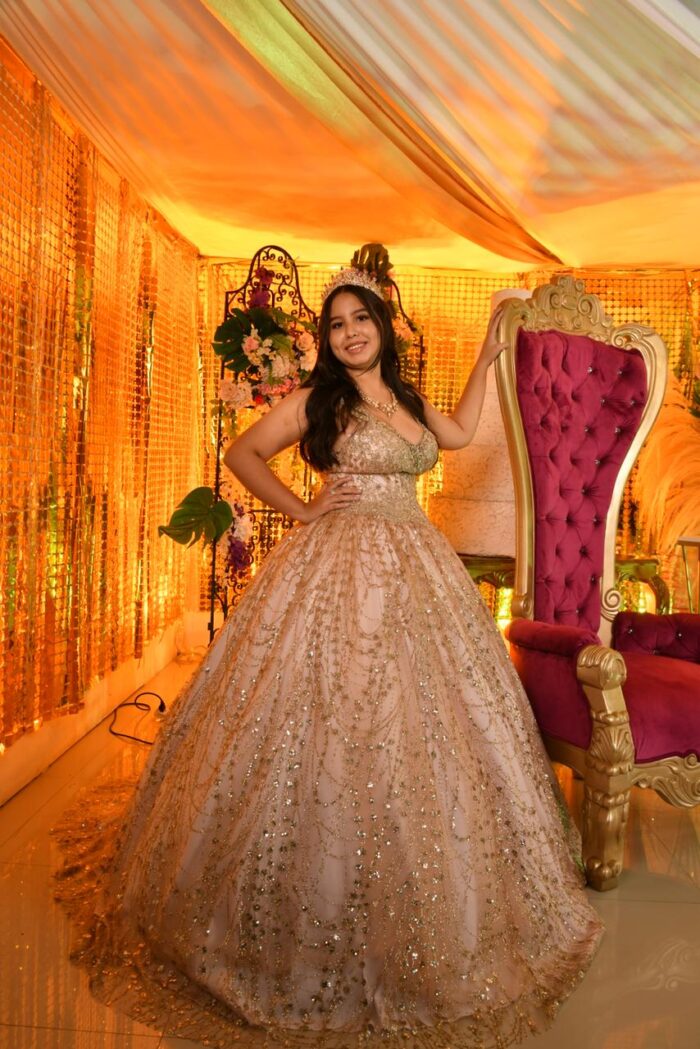 Vestido de Quinceañera Ref