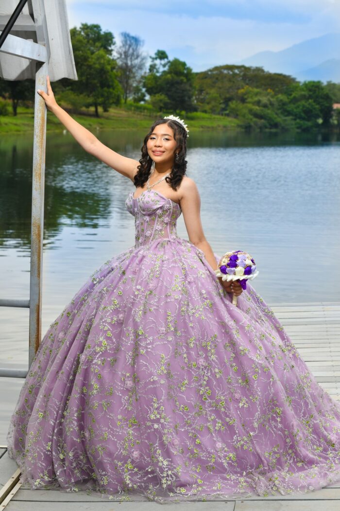 Vestido de Quinceañera Ref: