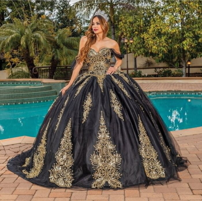 Vestido de Quinceañera Ref: