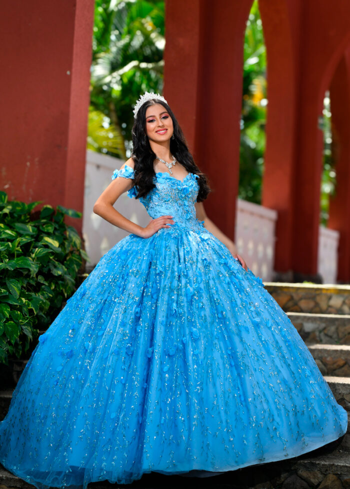Vestido de quinceañera ref 0243