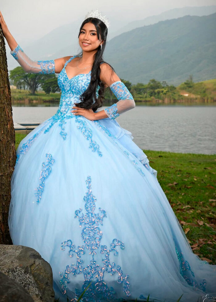 Vestido quinceañera ref: 0253