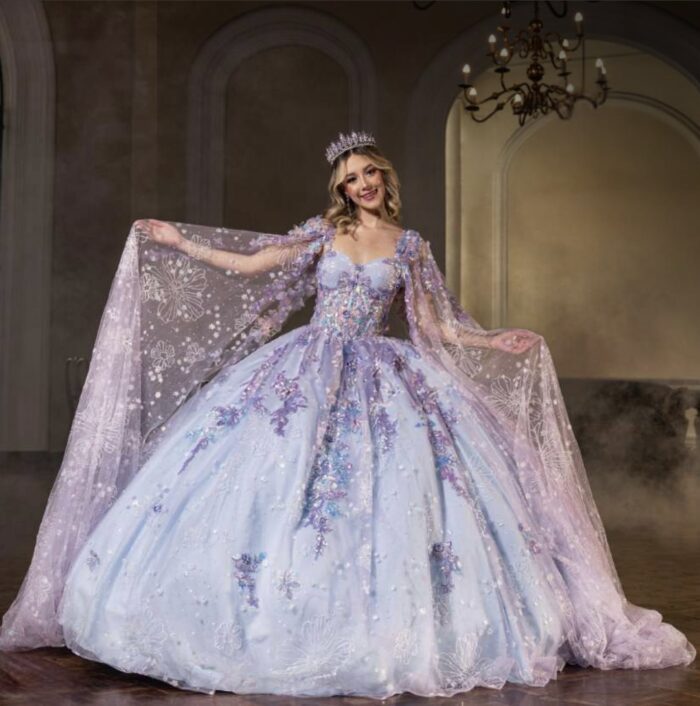 Vestido de quinceañera Lilac & Blue